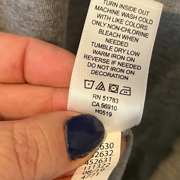 MAURICES | Women's 'Simply Blessed' Shirt Grey Size Small - Picture 9 of 9